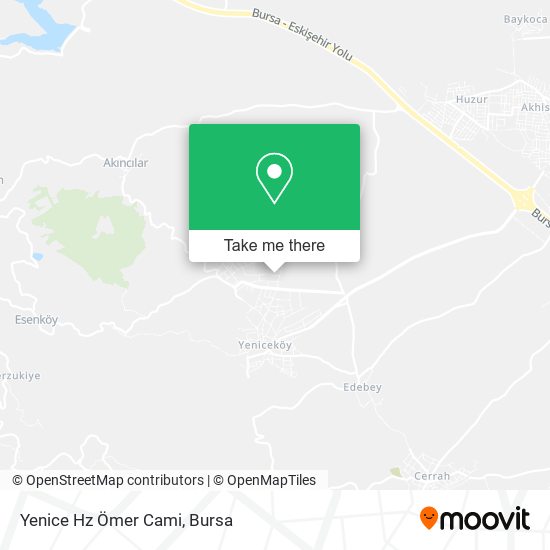 Yenice Hz Ömer Cami map
