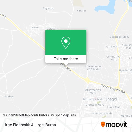 Irge Fidancılık Ali Irge map