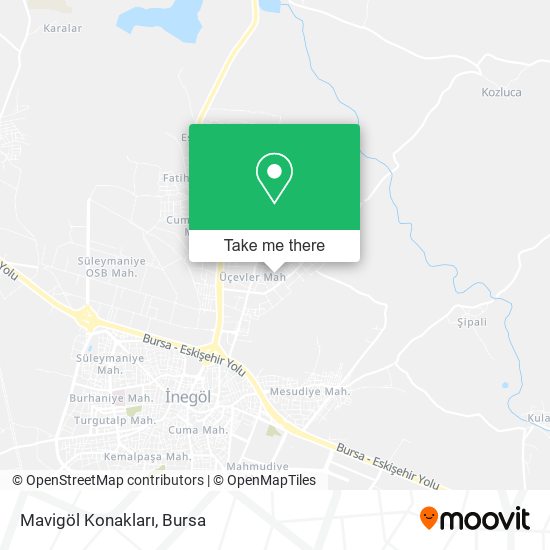Mavigöl Konakları map