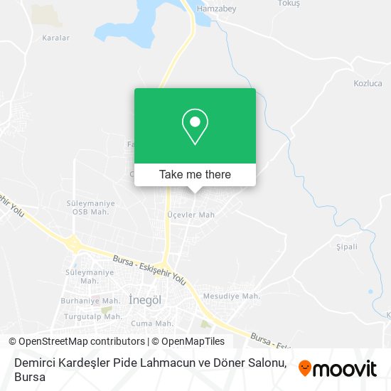 Demirci Kardeşler Pide Lahmacun ve Döner Salonu map