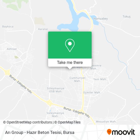 Arı Group - Hazır Beton Tesisi map