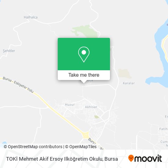 TOKİ Mehmet Akif Ersoy Ilköğretim Okulu map