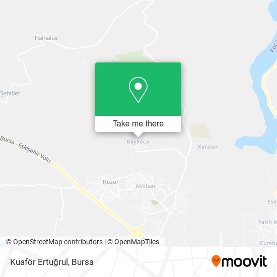 Kuaför Ertuğrul map