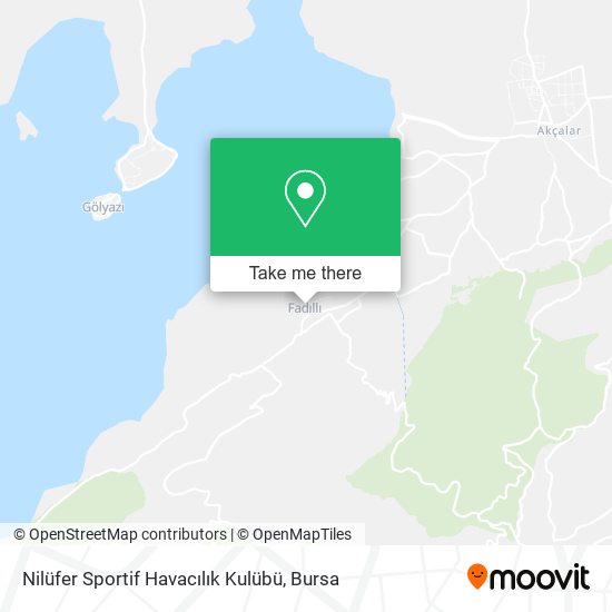 Nilüfer Sportif Havacılık Kulübü map