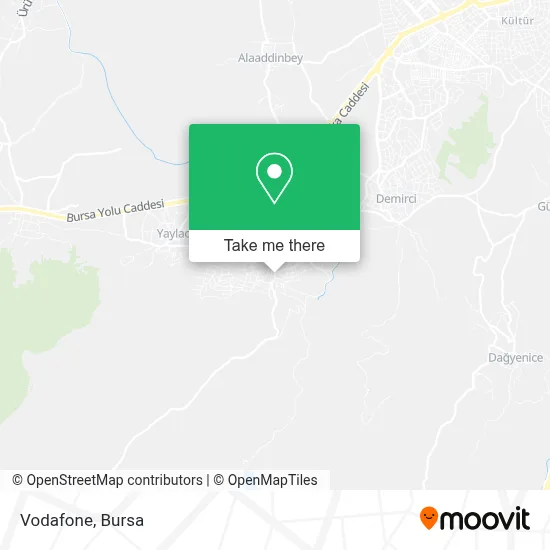 Vodafone map