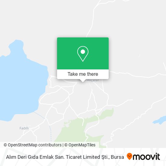 Alım Deri Gıda Emlak San. Ticaret Limited Şti. map