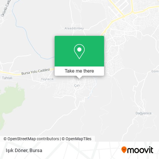 Işık Döner map