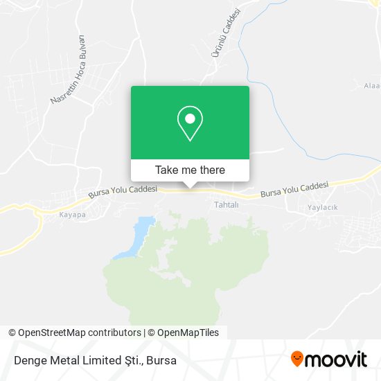 Denge Metal Limited Şti. map