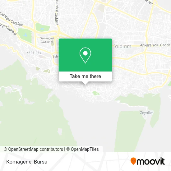 Komagene map