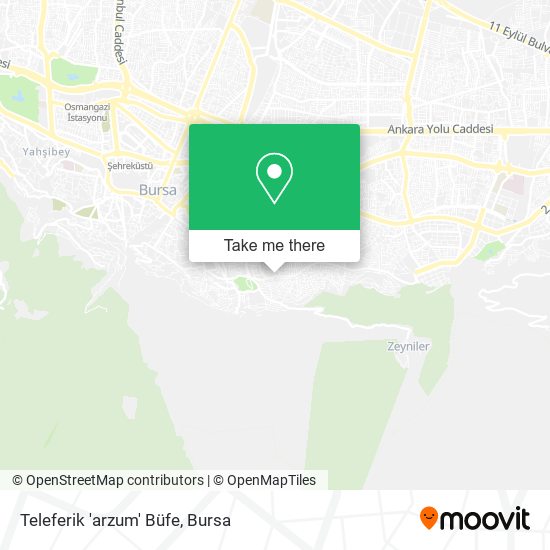 Teleferik 'arzum' Büfe map