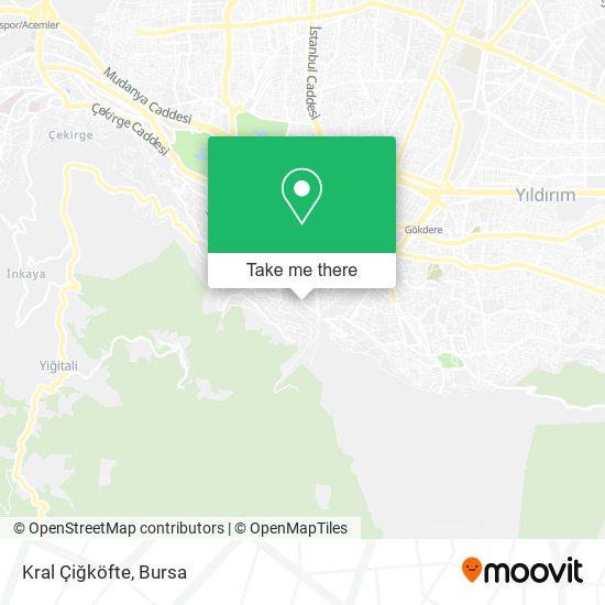 Kral Çiğköfte map
