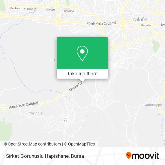 Sirket Gorunuslu Hapishane map