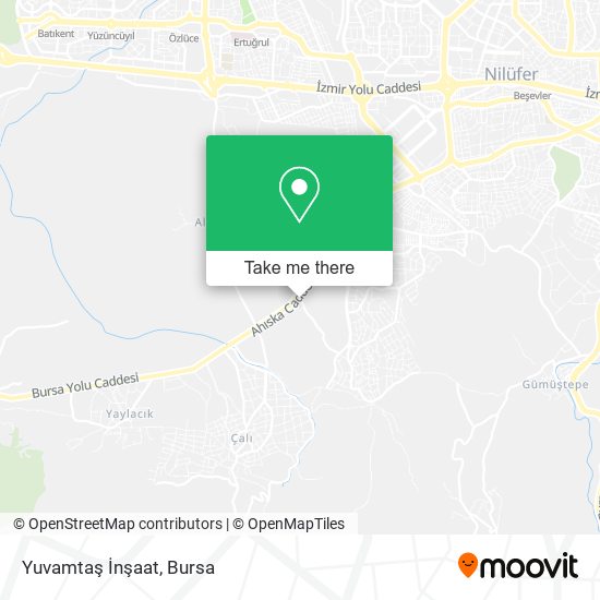 Yuvamtaş İnşaat map