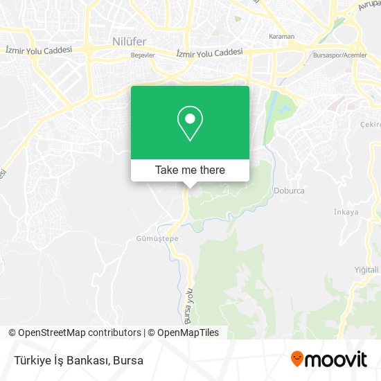 Türkiye İş Bankası map