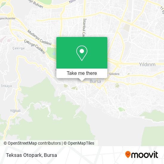 Teksas Otopark map