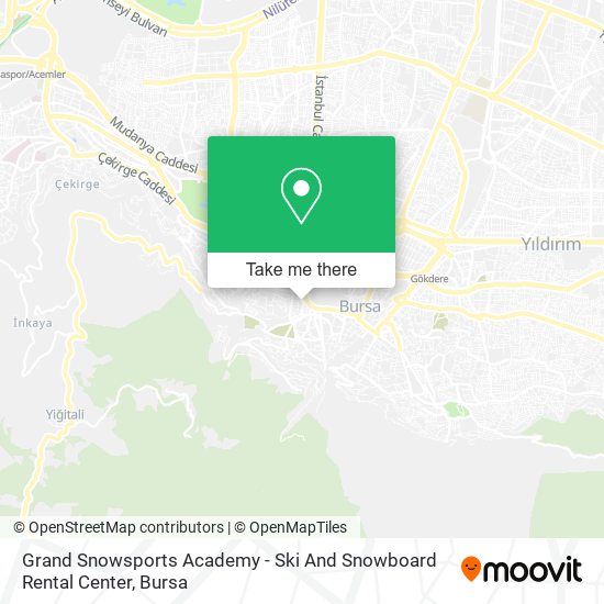 Grand Snowsports Academy - Ski And Snowboard Rental Center map