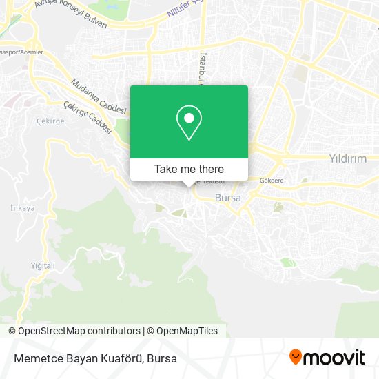 Memetce Bayan Kuaförü map