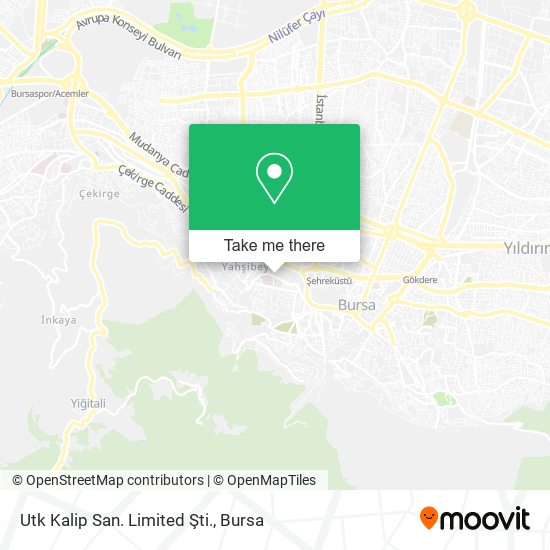 Utk Kalip San. Limited Şti. map