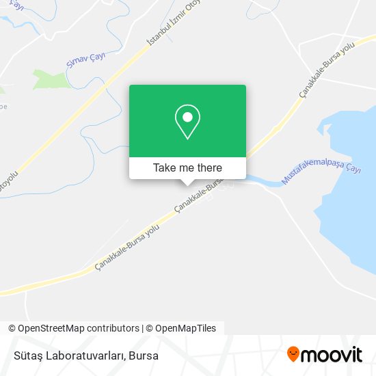Sütaş Laboratuvarları map