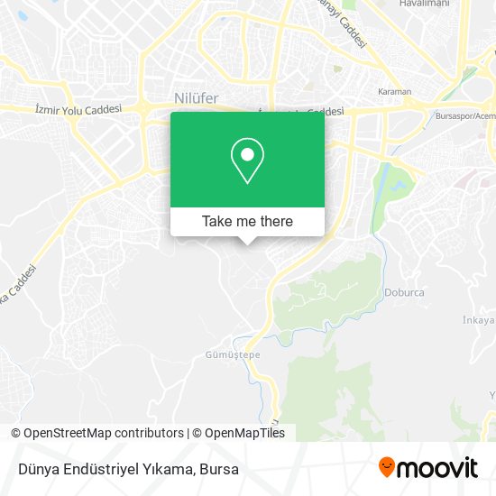 Dünya Endüstriyel Yıkama map