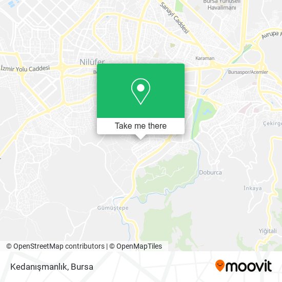 Kedanışmanlık map