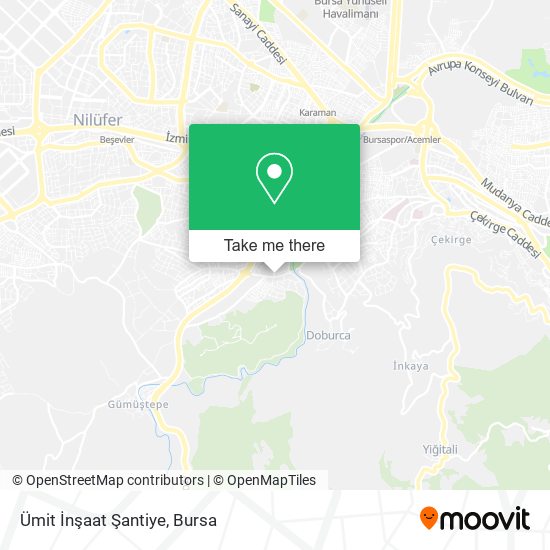 Ümit İnşaat Şantiye map