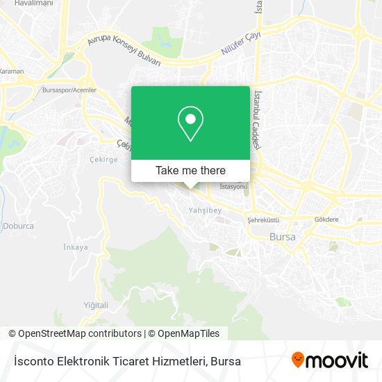 İsconto Elektronik Ticaret Hizmetleri map