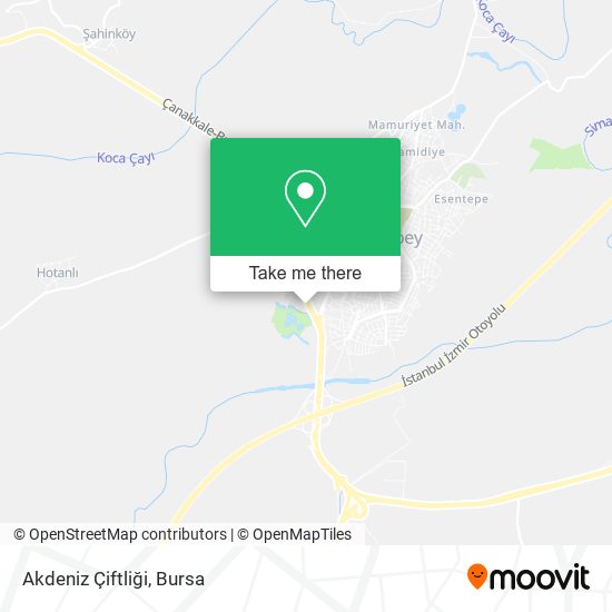 Akdeniz Çiftliği map