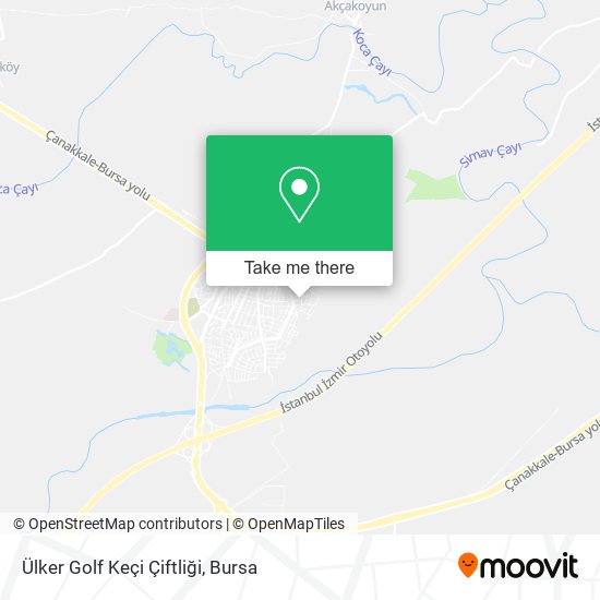 Ülker Golf Keçi Çiftliği map