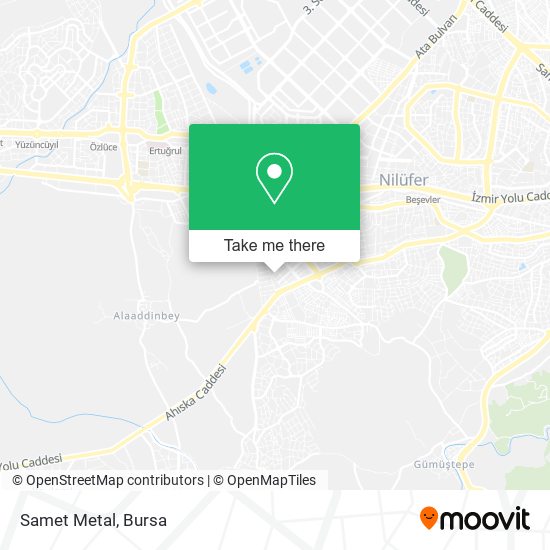 Samet Metal map