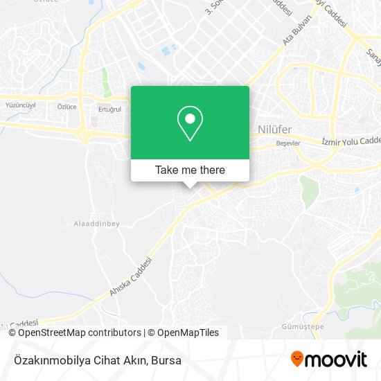 Özakınmobilya Cihat Akın map