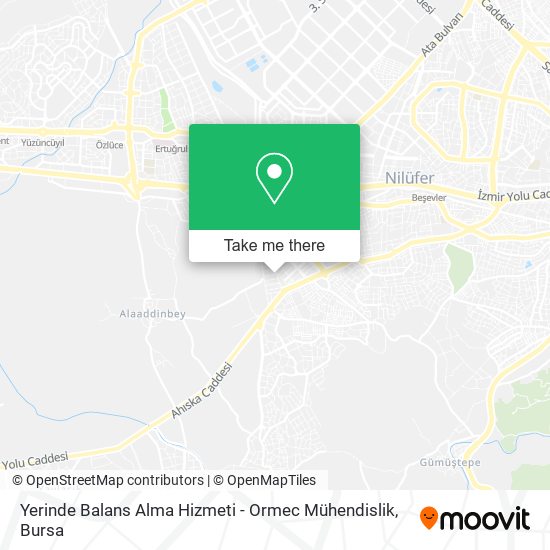 Yerinde Balans Alma Hizmeti - Ormec Mühendislik map