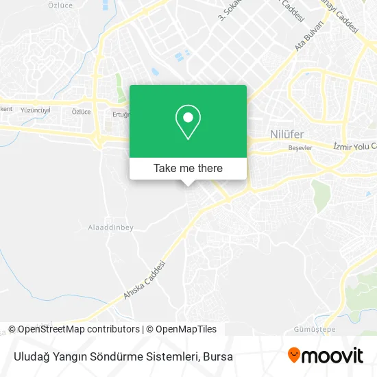 Uludağ Yangın Söndürme Sistemleri map