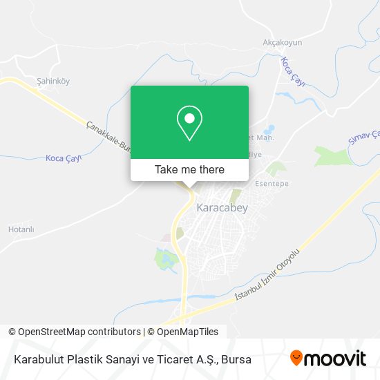Karabulut Plastik Sanayi ve Ticaret A.Ş. map