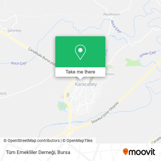 Tüm Emekliler Derneği map