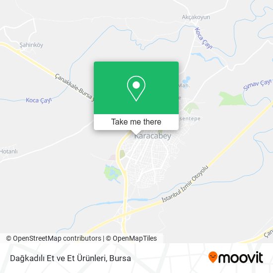 Dağkadılı Et ve Et Ürünleri map