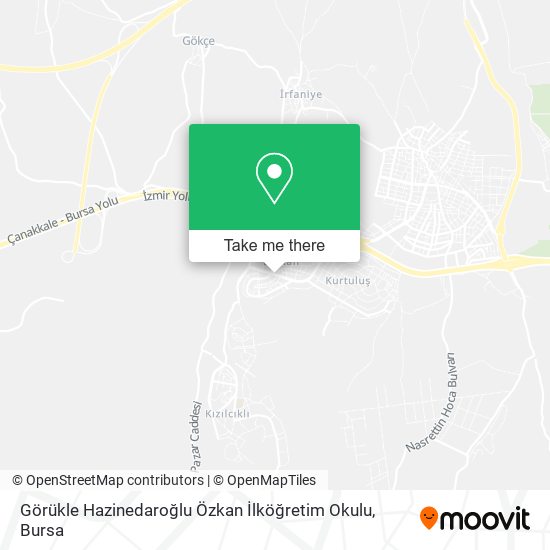 Görükle Hazinedaroğlu Özkan İlköğretim Okulu map