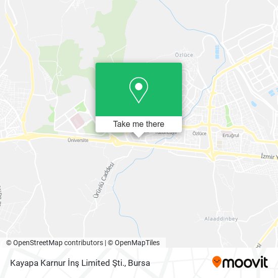 Kayapa Karnur İnş Limited Şti. map