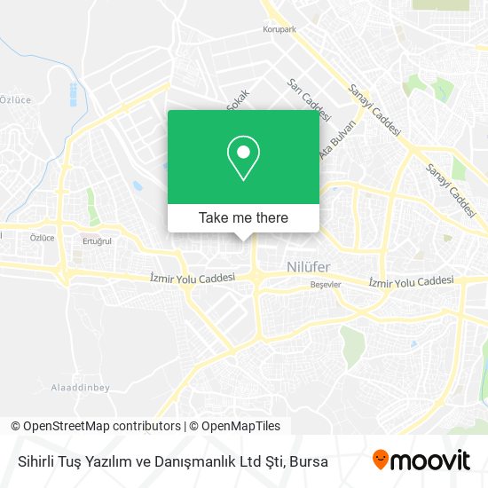 Sihirli Tuş Yazılım ve Danışmanlık Ltd Şti map