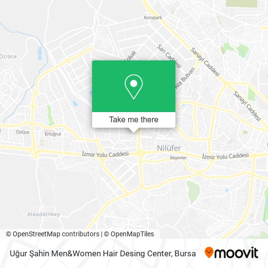 Uğur Şahin Men&Women Hair Desing Center map
