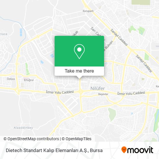 Dietech Standart Kalıp Elemanları A.Ş. map