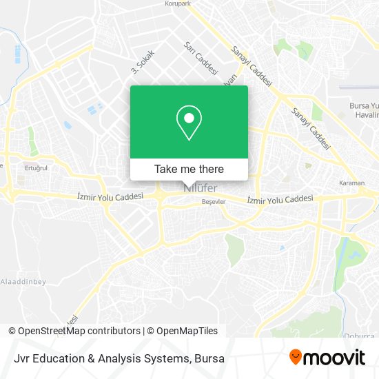 Jvr Education & Analysis Systems map