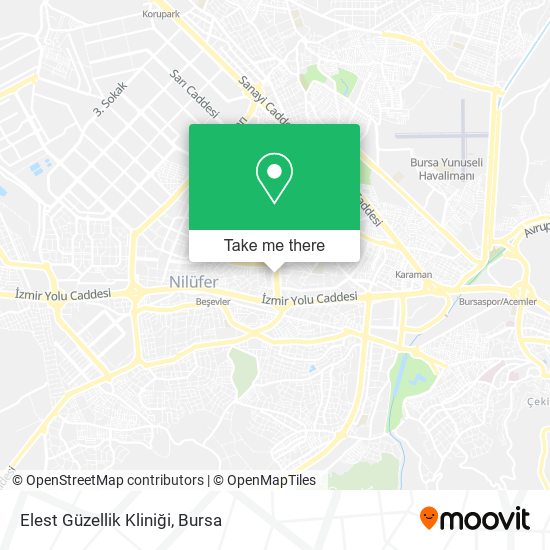 Elest Güzellik Kliniği map