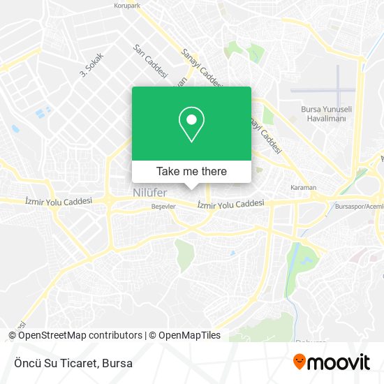 Öncü Su Ticaret map