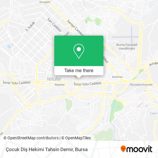 Çocuk Diş Hekimi Tahsin Demir map