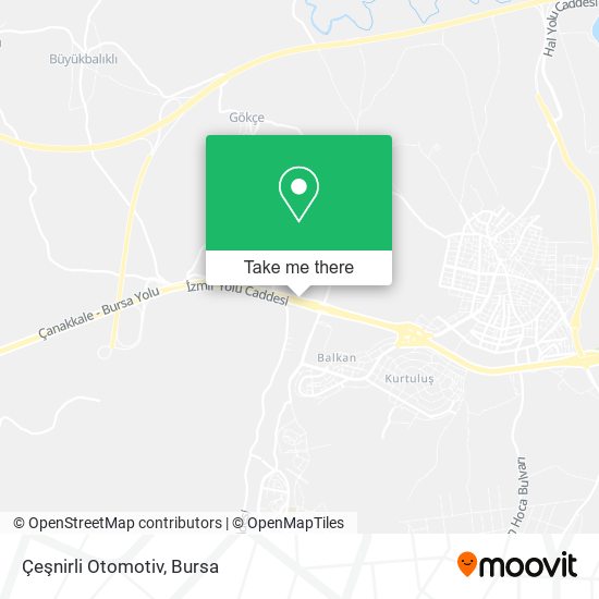 Çeşnirli Otomotiv map