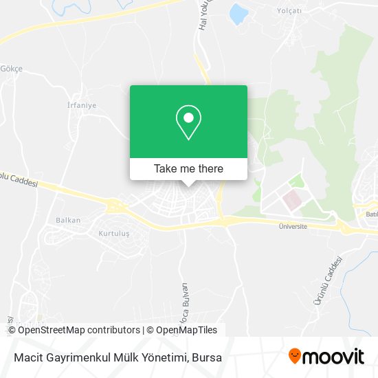 Macit Gayrimenkul Mülk Yönetimi map