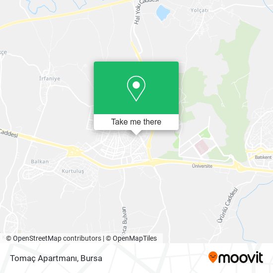 Tomaç Apartmanı map