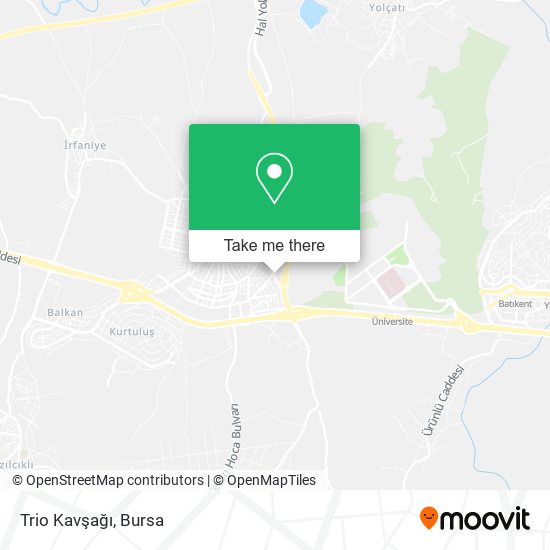 Trio Kavşağı map