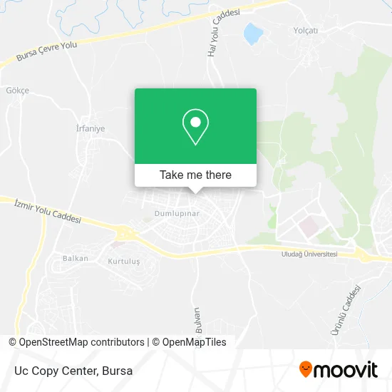 Uc Copy Center map
